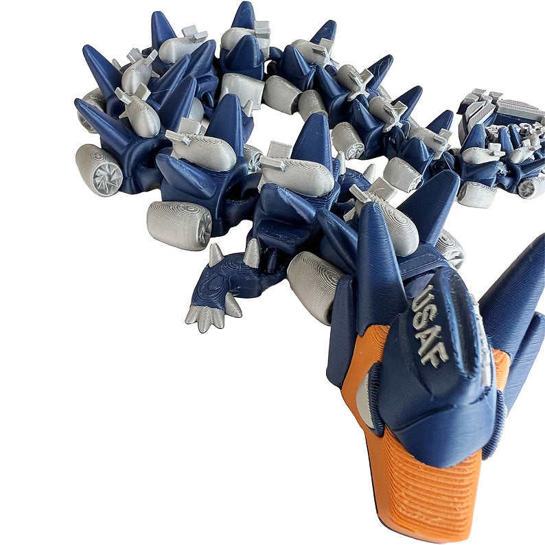 🛩️🔥 Soar with Power — The United States Air Force Dragon by Steven Wolf Studios 🔥🛩️