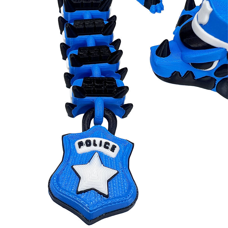 Police Dragon – 3D Printed Collectible