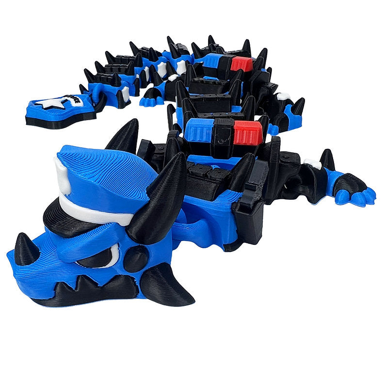 Police Dragon – 3D Printed Collectible