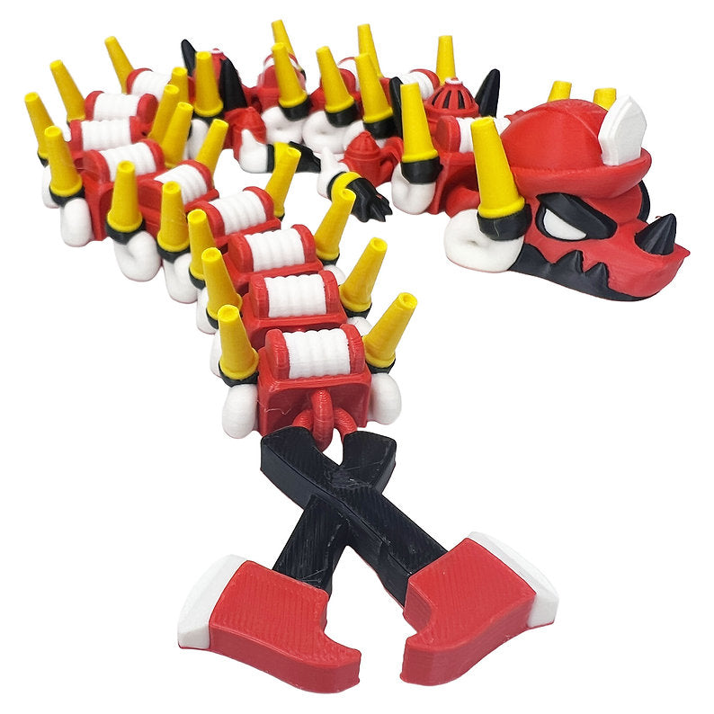Firefighter Dragon – 3D Printed Collectible