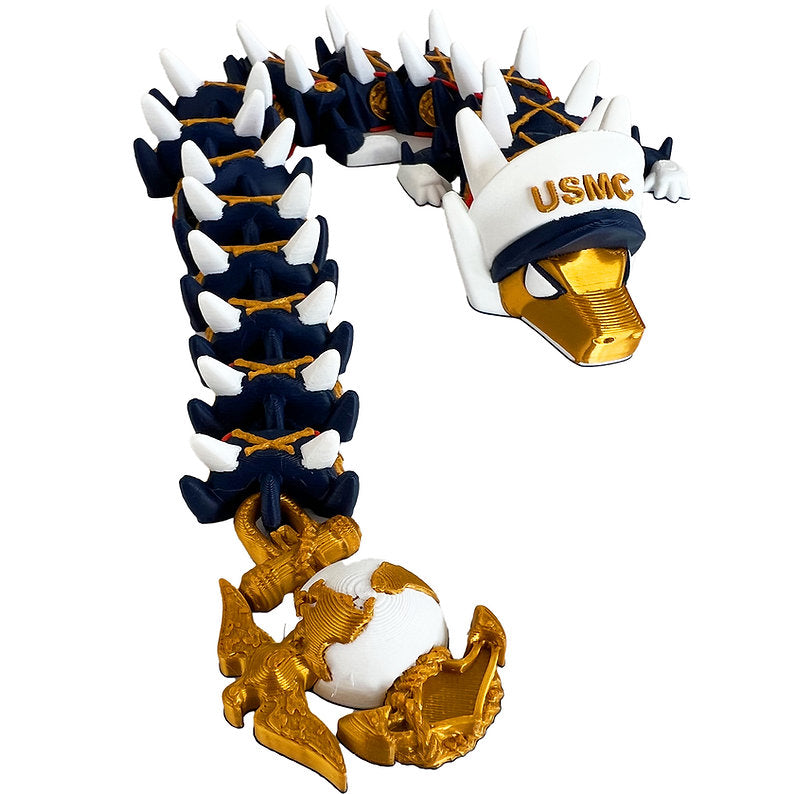 🦅 Reporting for Duty: The USMC Dragon, designed by Steven Wolf Studio 🐉