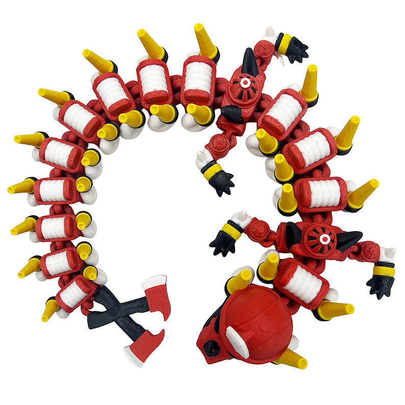 Firefighter Dragon – 3D Printed Collectible