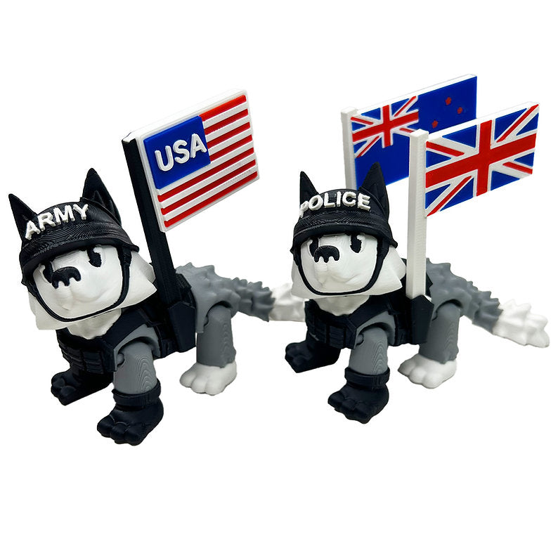 Duty Dog – 3D Printed Collectible