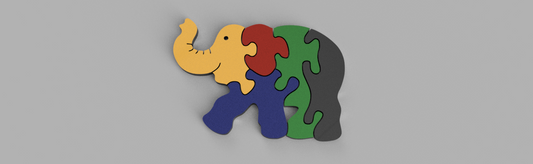 Elephant Jigsaw Puzzle