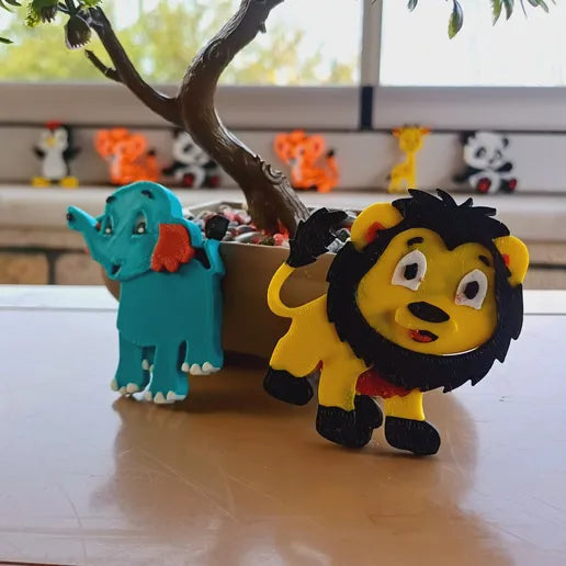 Animal Shape Matching Puzzle Set – Designed by Hobigecidi