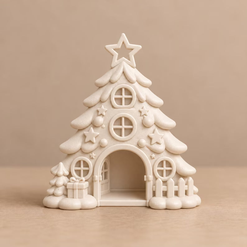 Magical Christmas Village – 3D Printed LED Tealight Houses