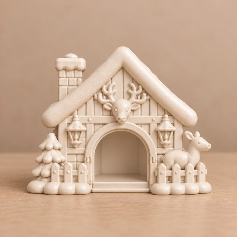 Magical Christmas Village – 3D Printed LED Tealight Houses