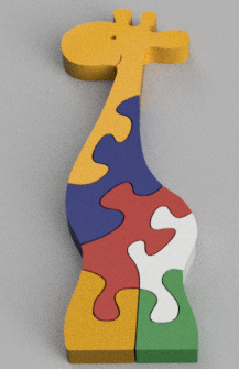 Giraffe Jigsaw Puzzle