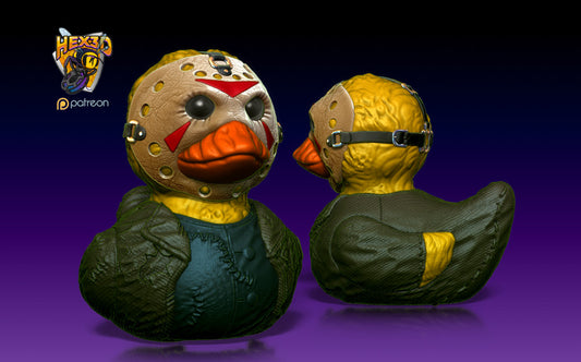 🏕️🪓 Jason Voorhees Duck – The Terror of Camp Crystal Lake Has Quacked! 🪓🦆