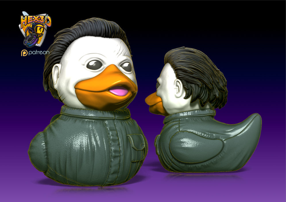 Michael Myers Duck – The Silent Quack of Haddonfield