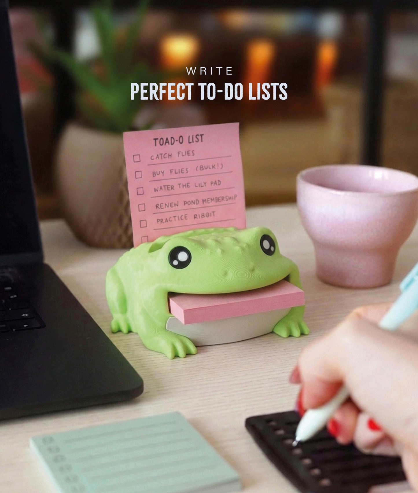 Note Toad – Desk Organizer & Note Holder
