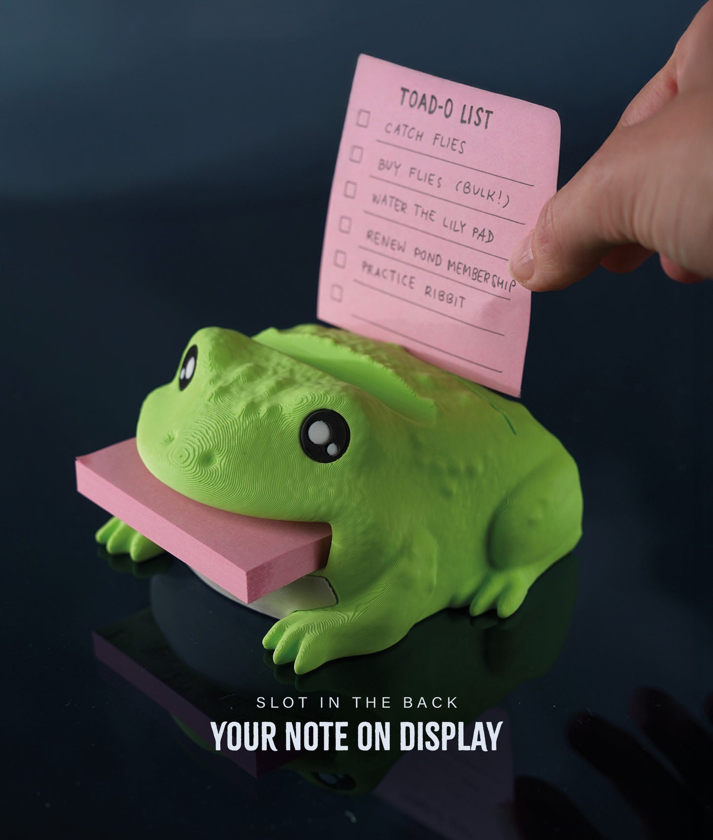 Note Toad – Desk Organizer & Note Holder