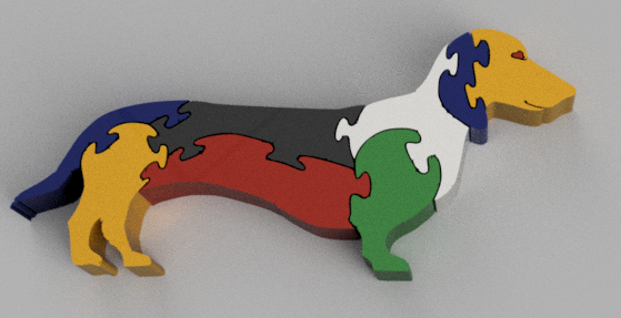 Dachshund Jigsaw Puzzle