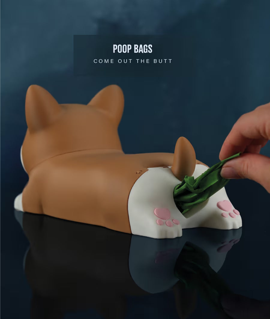 Poop Pal Corgi – Dog Waste Bag Dispenser