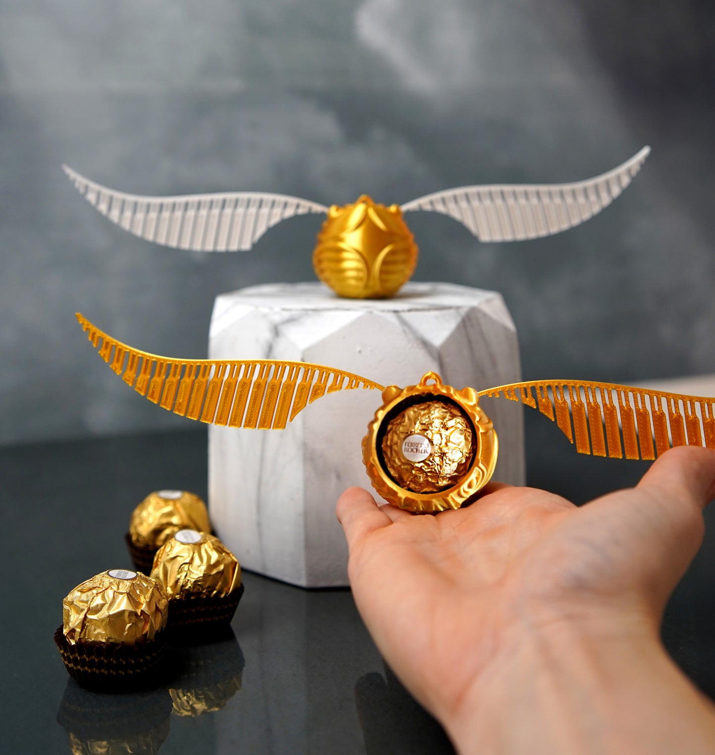 Golden Snitch Ornament Candy Holder/Ornament