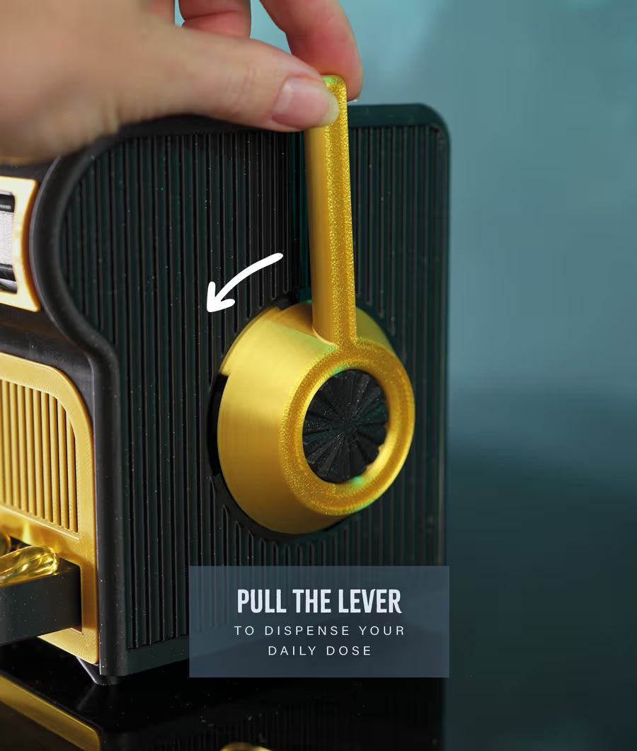 Pill-O-Matic™ – Slot Machine Pill Dispenser