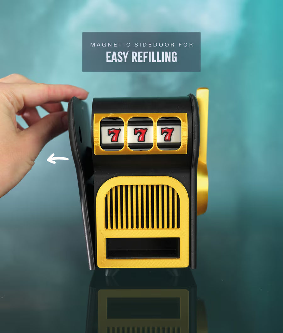 Pill-O-Matic™ – Slot Machine Pill Dispenser