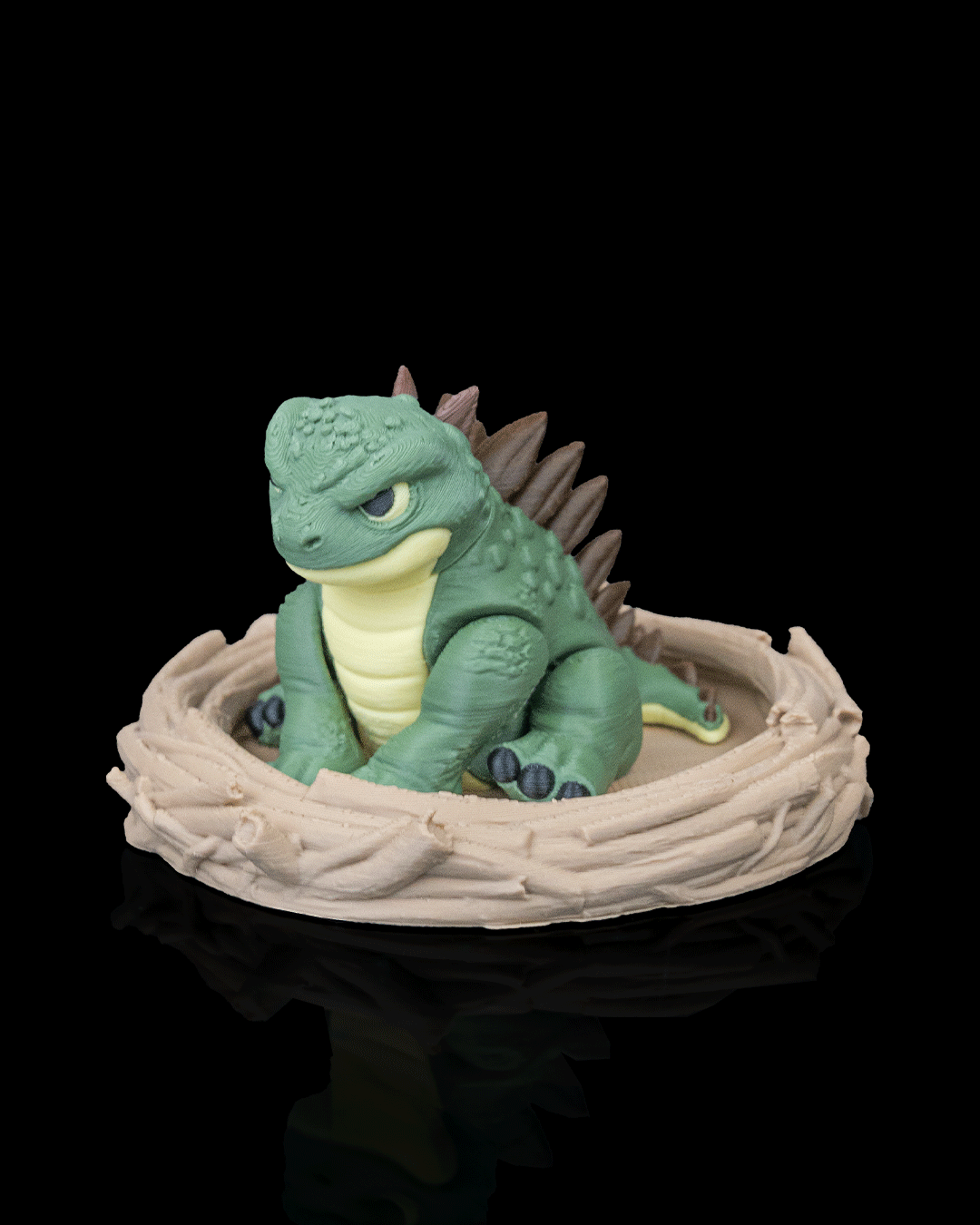 Tiny Dino with Egg