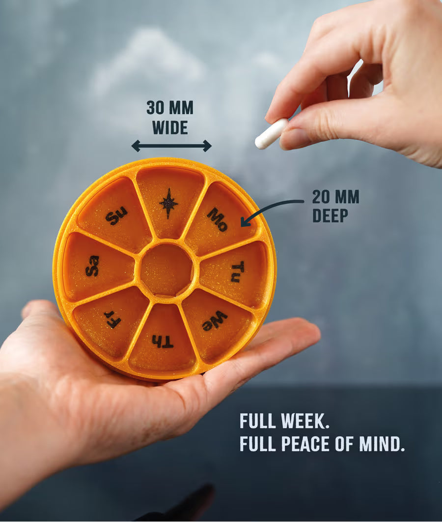 Sun & Moon 7 Day Pill Organizer