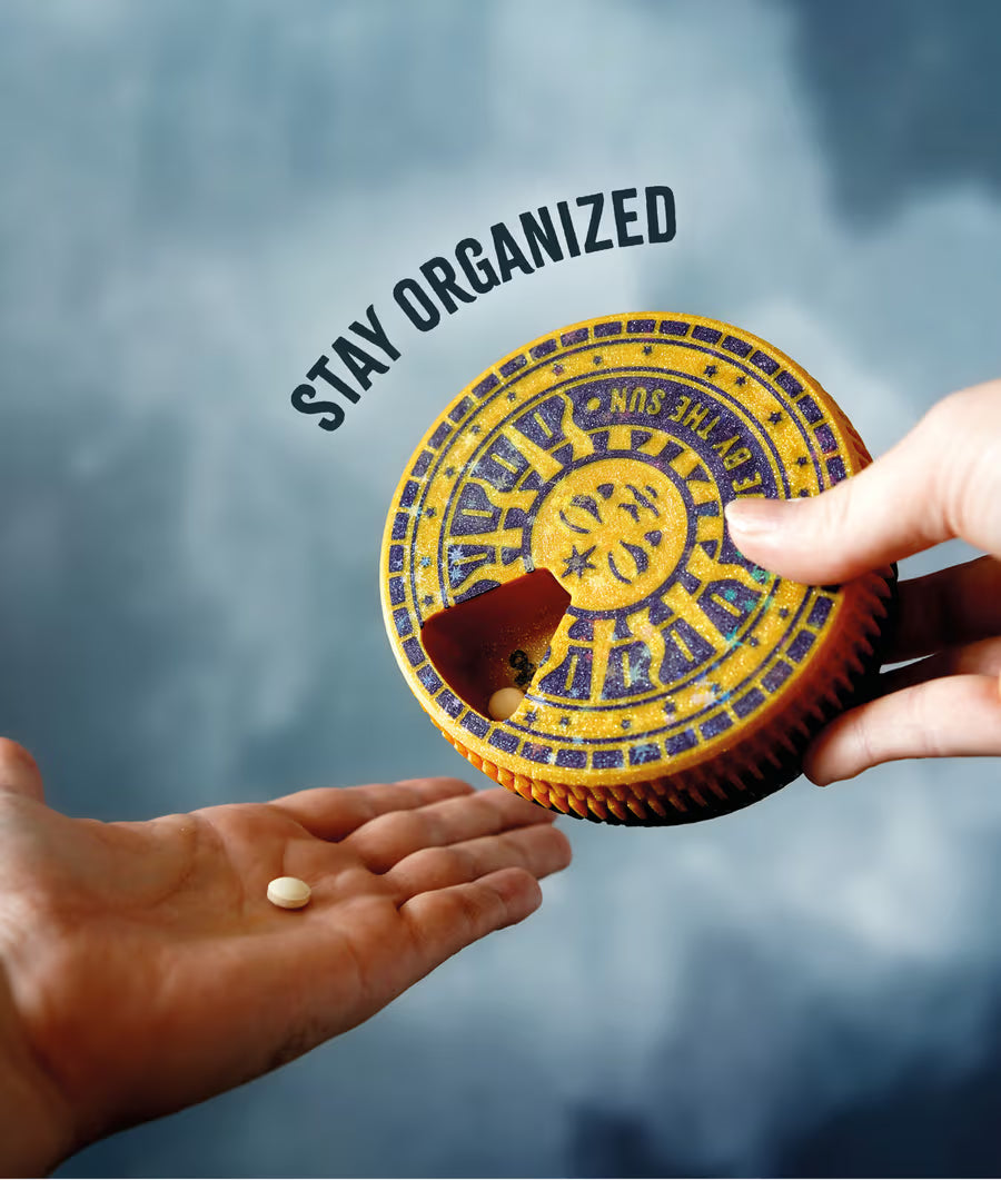 Sun & Moon 7 Day Pill Organizer