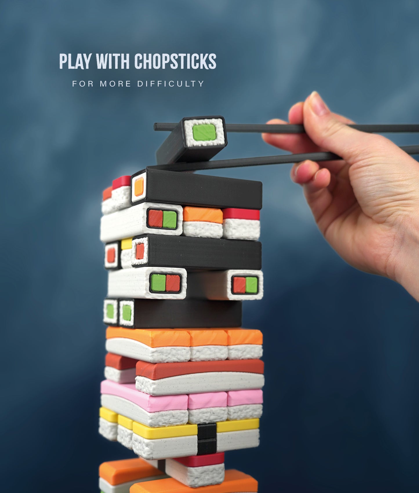 Sushi Stack – Tumble Tower Game